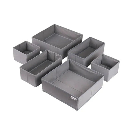 Drawer Organizer Set Pack of 6 Pink Multi Collection Online