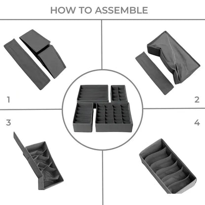 Drawer Organizers - Pack of 4 Multi Collection Online