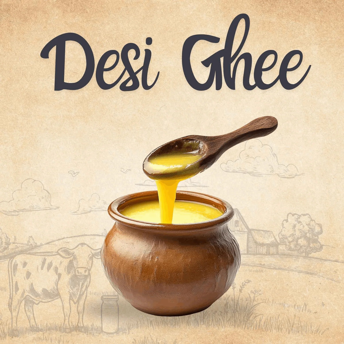 Premium Desi Ghee – Pure, Natural & Traditional Taste