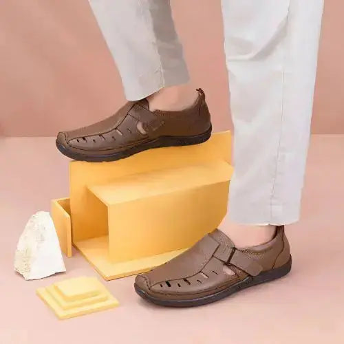 High Quality Pure Leather Sandal In Pakistan Reviews ⭐⭐⭐⭐⭐(FREE HOME DELIVERY) Multi Collections