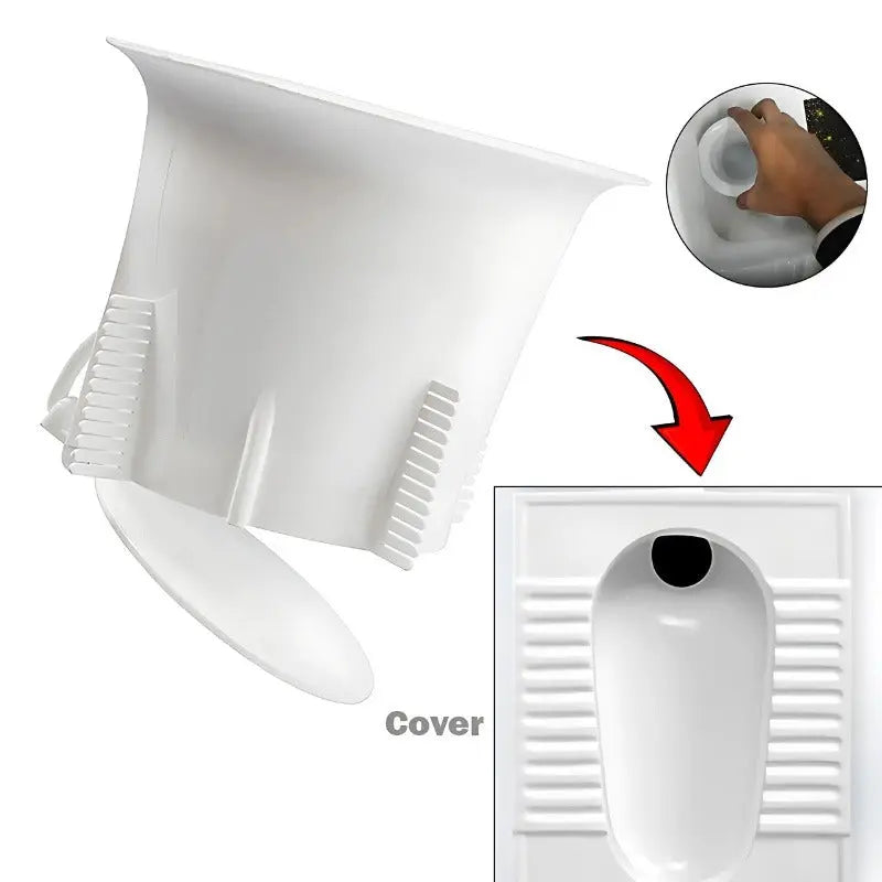 WC Hole Cover for flush Smell, Rats blocker for toilet closit Reviews ⭐⭐⭐⭐⭐ (FREE SHIPPPING) Multi Collections