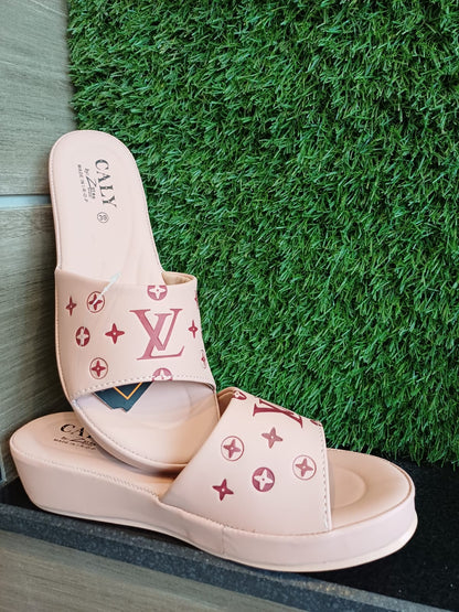 Medicated Ladies Casual Slippers CALY-28 Sky Shoes
