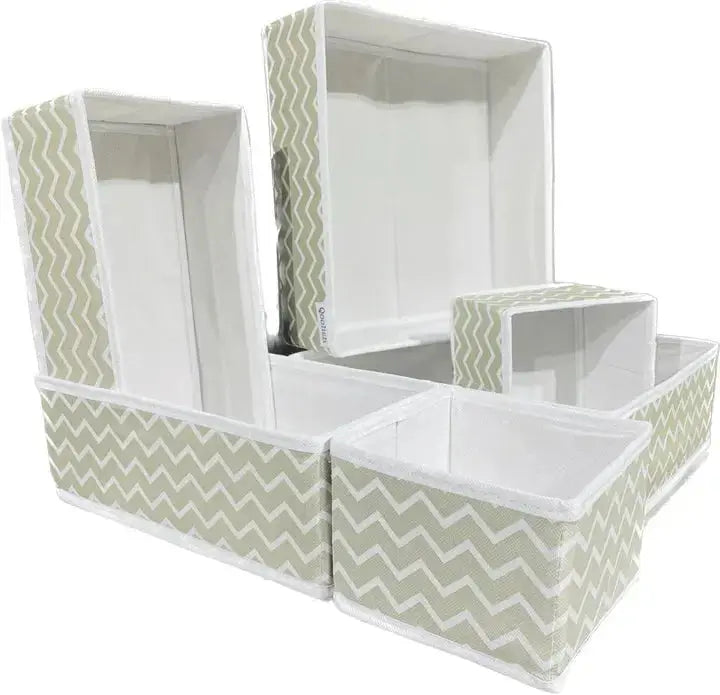 Drawer Organizer Set Pack of 6 Pink Multi Collection Online