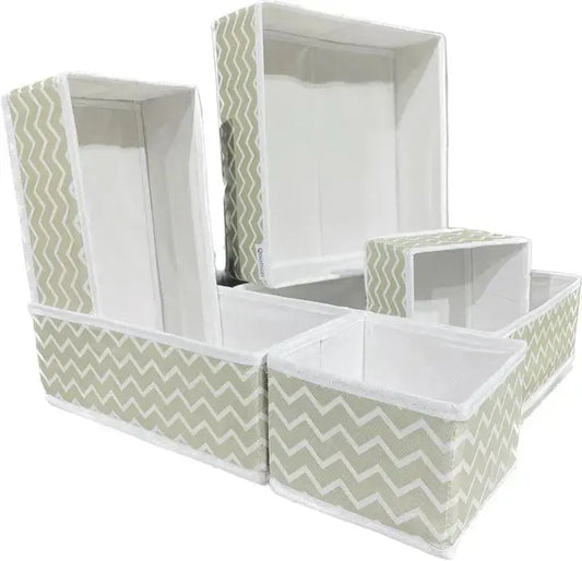 Drawer Organizer Set Pack of 6 Pink Multi Collection Online